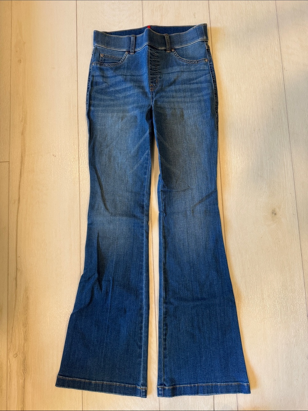SPANX Dark Blue Flare Jeans - NWOT